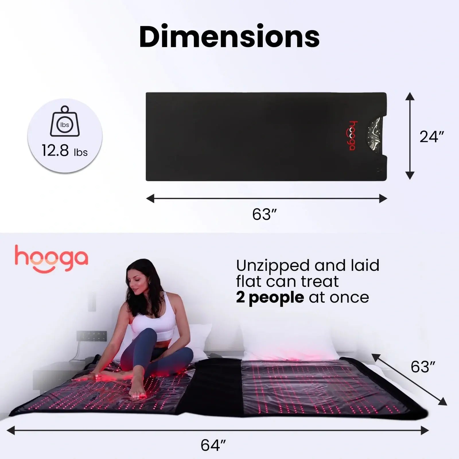 Hooga Pod Full Body Red Light Therapy, view 20, RecovAthlete