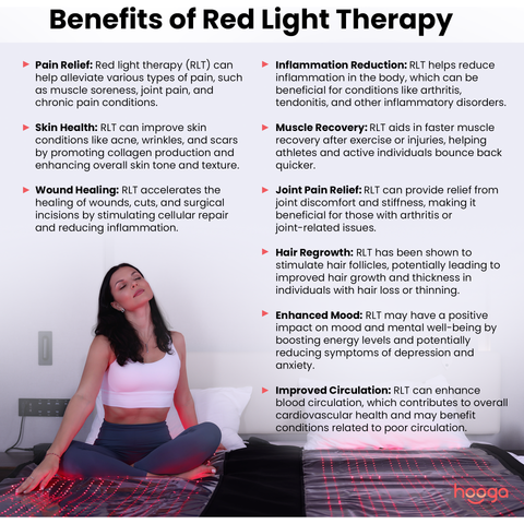 Hooga Full Body Red Light Therapy Pod