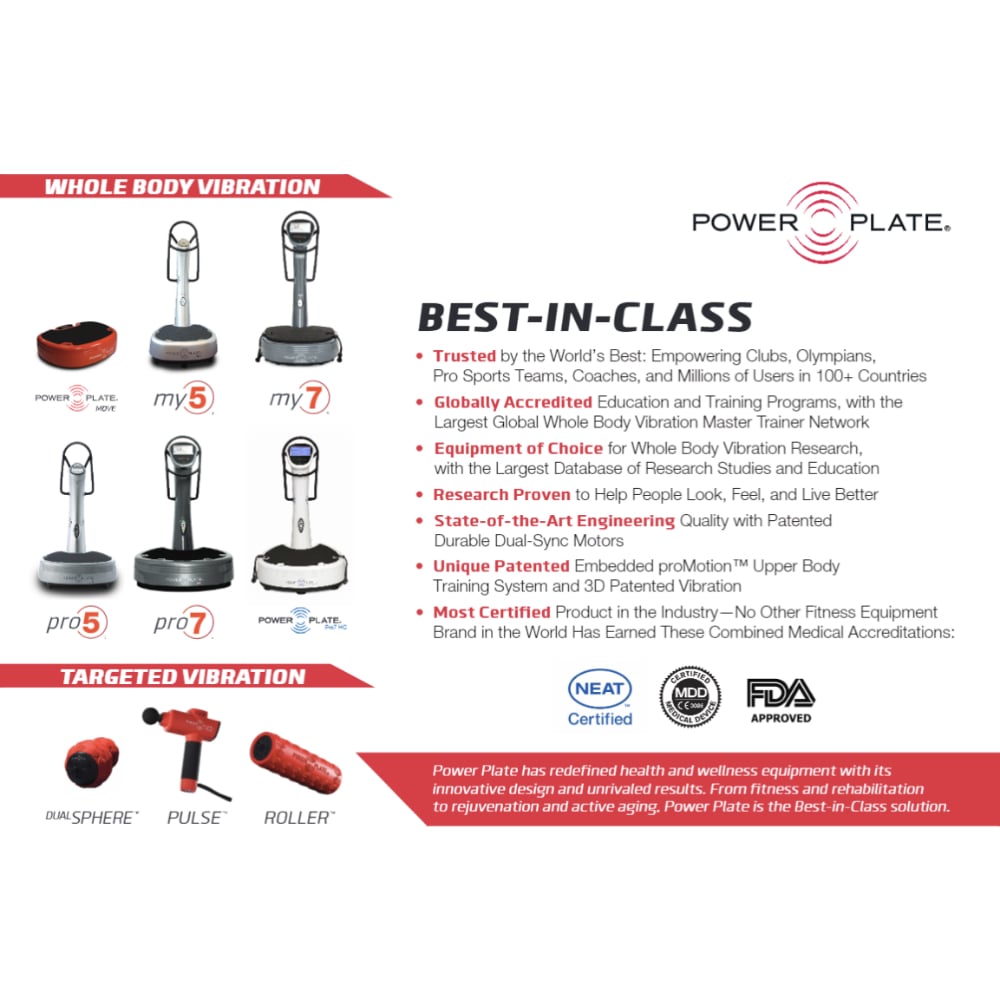 Power Plate my8 Full Body Vibration Platform Power Plate my8 Full Body Vibration Platform
