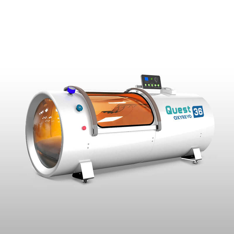 Quest36-Hard-Hyperbaric-Chamber-White-side view