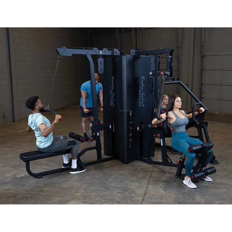 Body Solid Pro Clubline S1000 Four-Stack Gym mutiple workout station