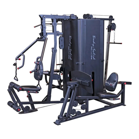 Body Solid Pro Clubline S1000 Four-Stack Gym front angle