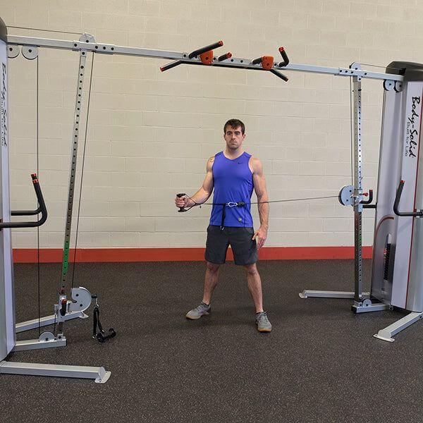 Body-Solid Pro Clubline S2CCO Functional Cable Crossover, view 6, RecovAthlete