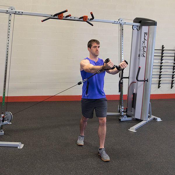 Body-Solid Pro Clubline S2CCO Functional Cable Crossover, view 10, RecovAthlete