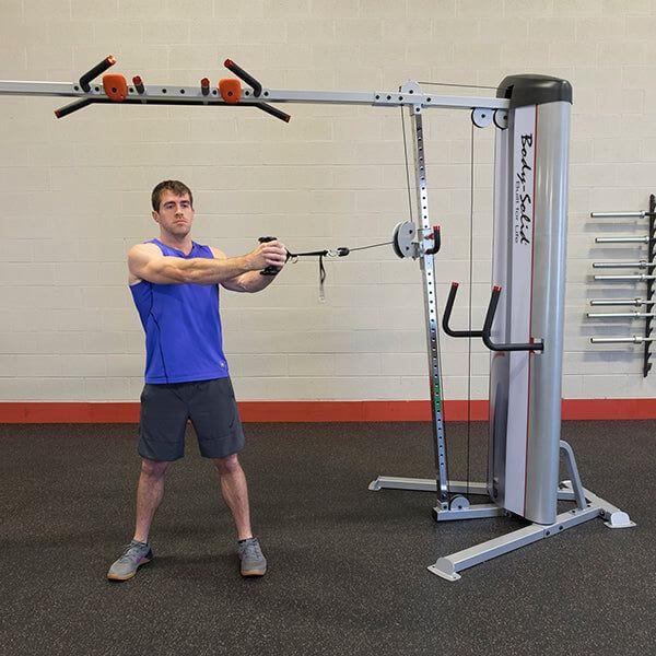 Body-Solid Pro Clubline S2CCO Functional Cable Crossover, view 15, RecovAthlete