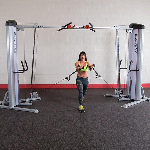 Body-Solid Pro Clubline S2CCO Functional Cable Crossover, view 28, RecovAthlete
