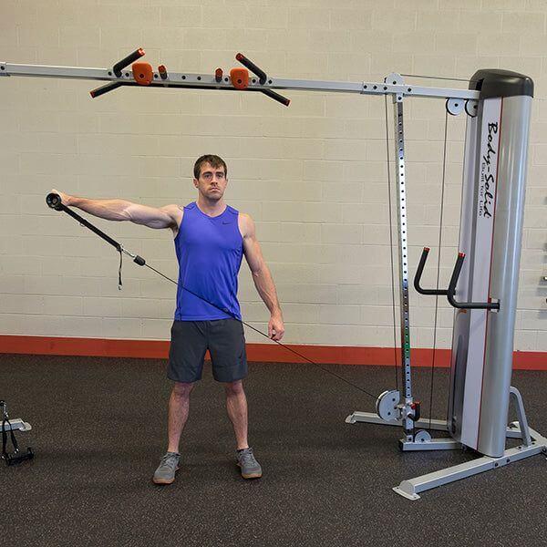 Body-Solid Pro Clubline S2CCO Functional Cable Crossover, view 16, RecovAthlete