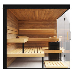 Lumaria Indoor Sauna Cabin – Large | ThermaSol