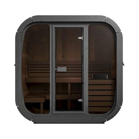 SaunaLife 4-Person Cube-Series Outdoor Home Sauna Kit CL5G-Outdoor Sauna-Nordica Sauna