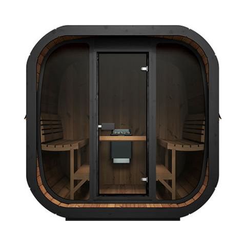 SaunaLife 6-Person Cube-Series Outdoor Home Sauna Kit CL7G-Outdoor Saunas-Nordica Sauna