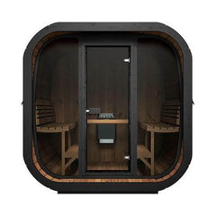 SaunaLife 6-Person Cube-Series Outdoor Home Sauna Kit CL7G-Outdoor Saunas-Nordica Sauna