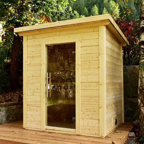 SaunaLife Model G2 4 Person Outdoor Sauna DIY Kit | Garden-Series