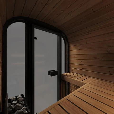 SaunaLife CL3G Cube Sauna – 2-Person Cube-Series Outdoor Home Sauna Kit, view 11, RecovAthlete