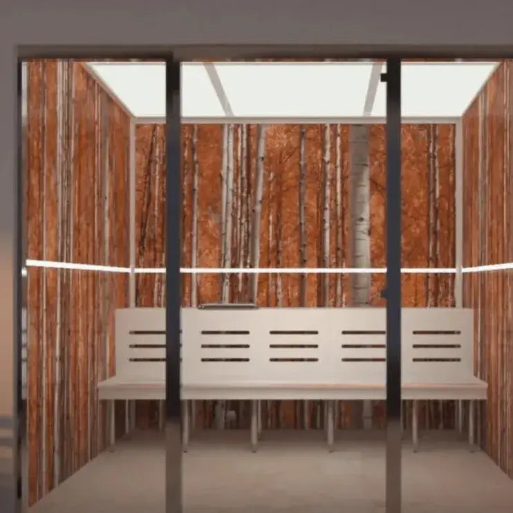 Advanced Hybrid Steam Room, view 7, RecovAthlete