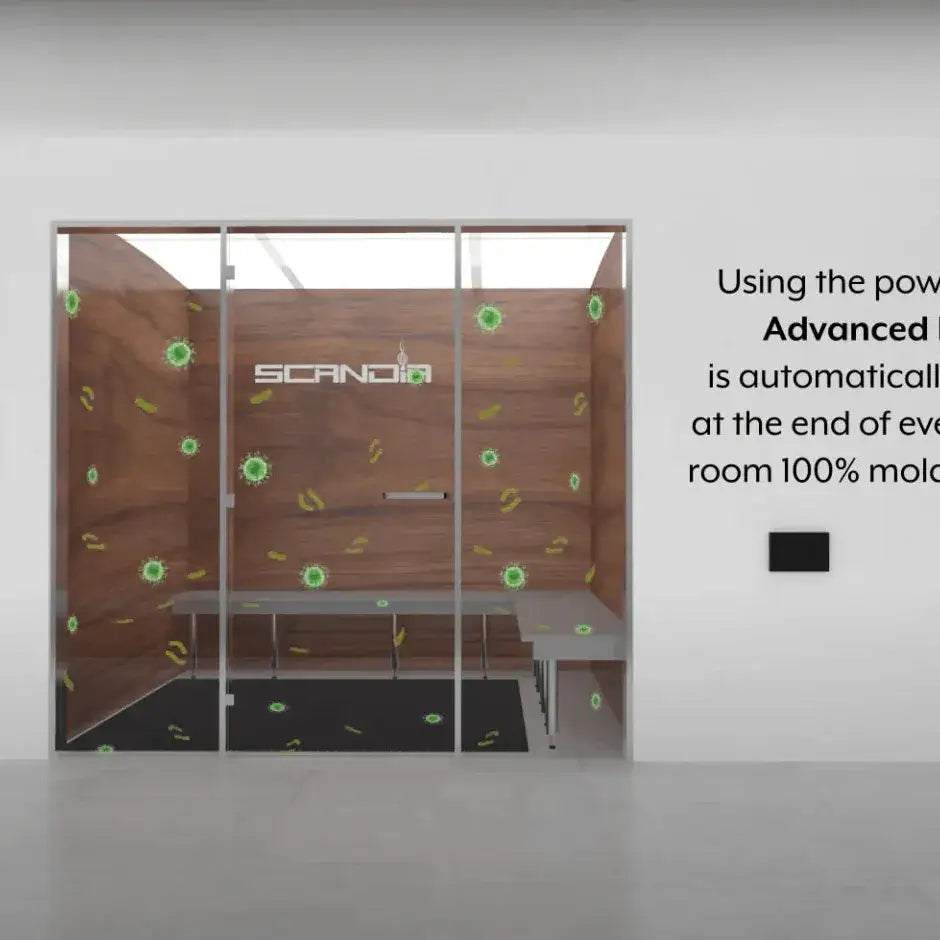 Advanced Hybrid Steam Room, view 27, RecovAthlete