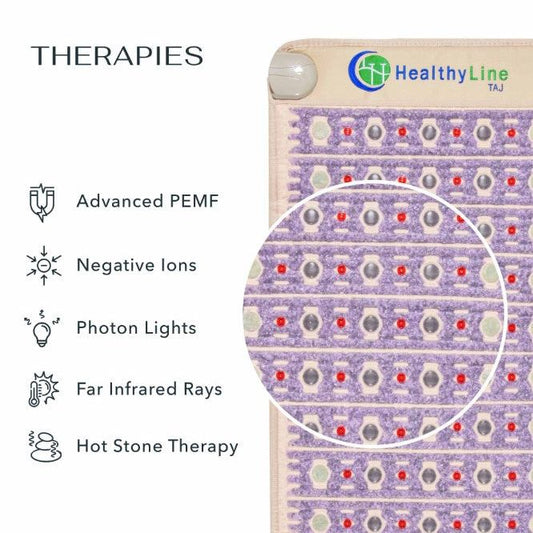 HealthyLine TAJ Series PEMF Far Infrared Heating Mats