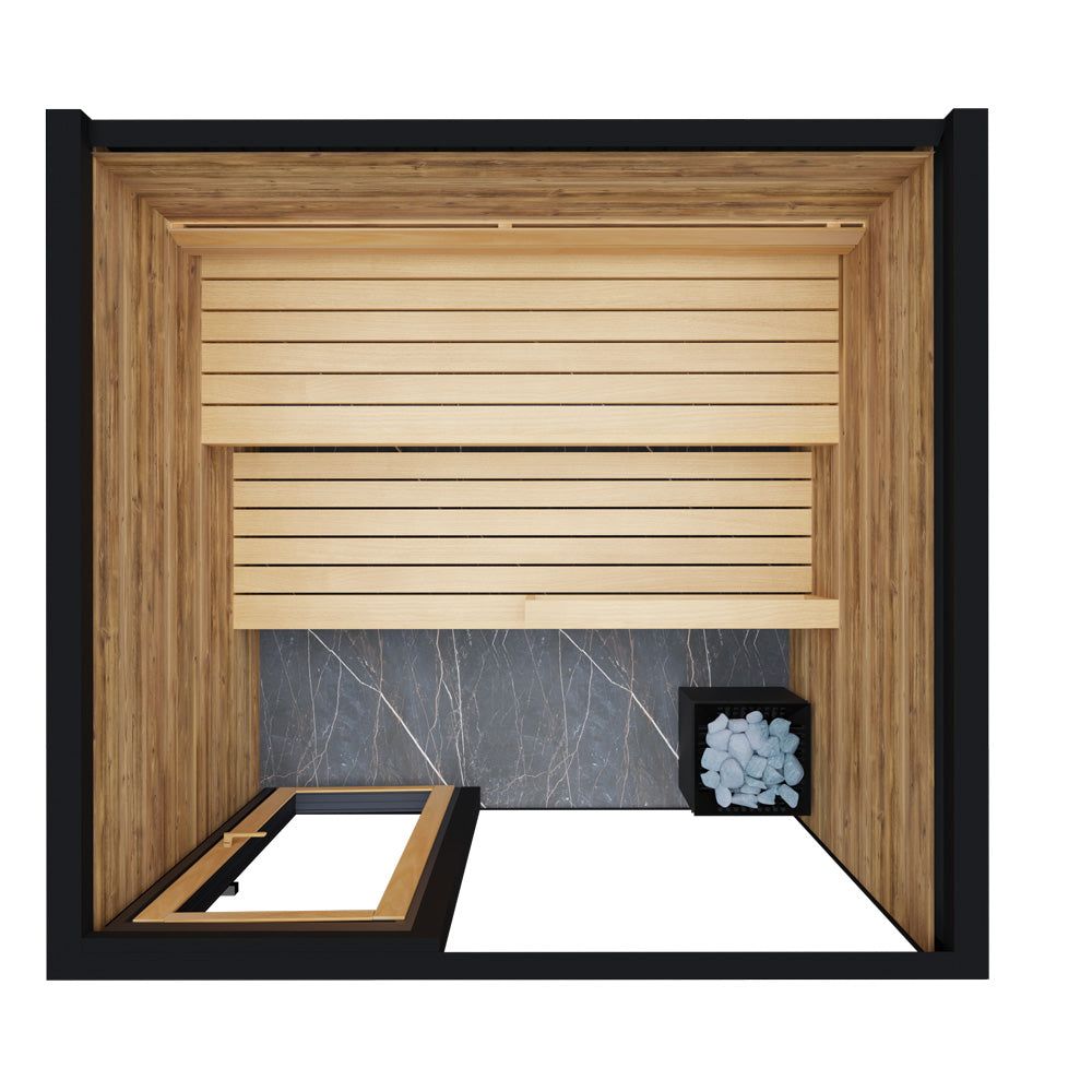 Spectra Sauna Cabin 3–4 Person Pre-assembled | ThermaSol