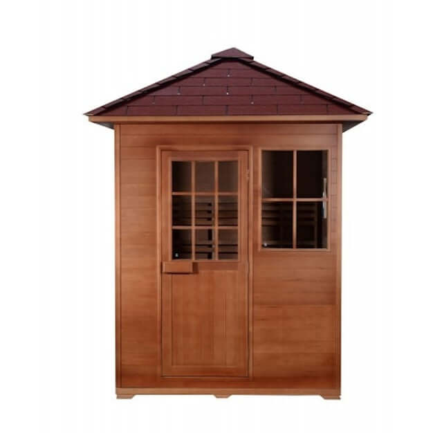 Sunray Freeport 3 Person Outdoor Tradtional Sauna HL300D1, RecovAthlete