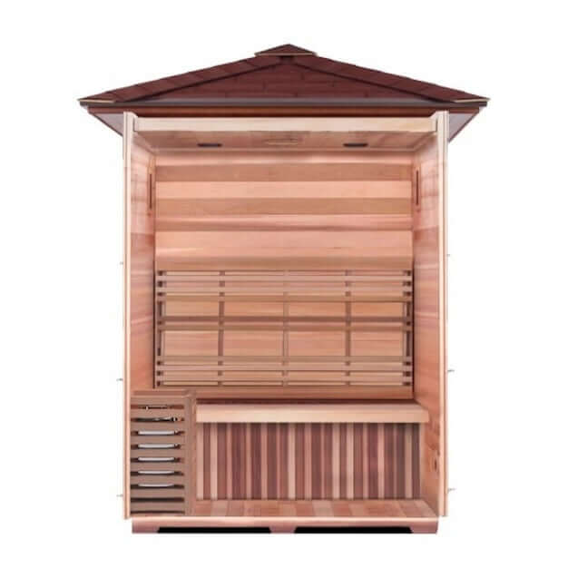 Sunray Freeport 3 Person Outdoor Tradtional Sauna HL300D1, view 2, RecovAthlete