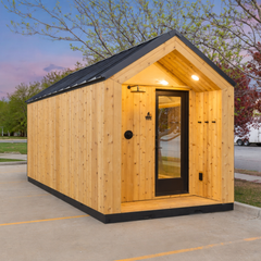 Sweaty Yeti Sauna Plus 6-8 Person Outdoor Sauna & Changing Room Cabin