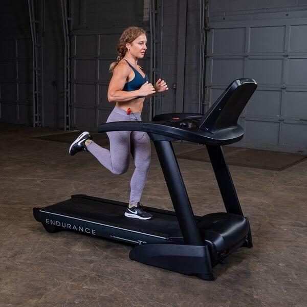Body Solid T25 Folding Treadmill, view 3, RecovAthlete