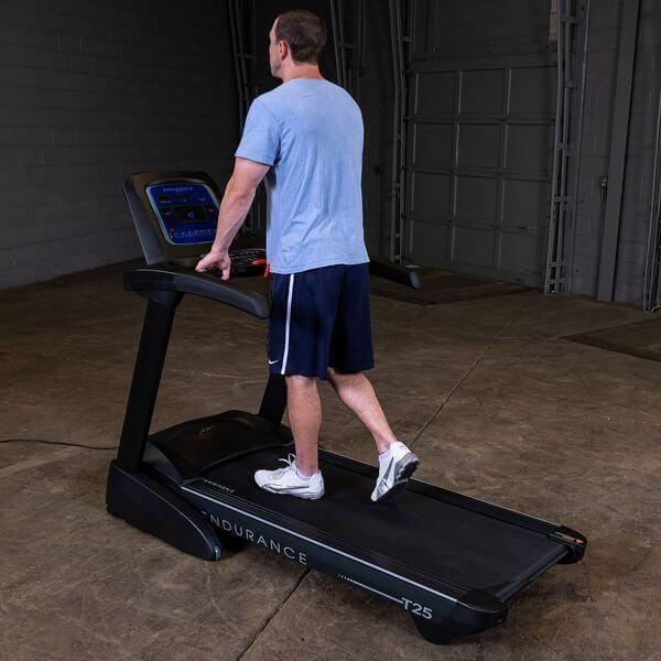 Body Solid T25 Folding Treadmill, view 12, RecovAthlete