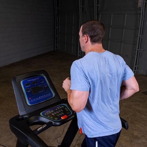 Body Solid T25 Folding Treadmill, view 13, RecovAthlete