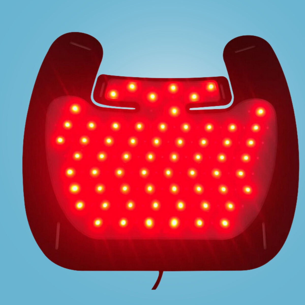 LS PRO Systems Upper Back/Neck Red Light Therapy Pad in Silicone UB128-SI
