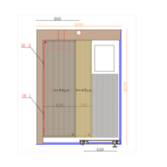 Vera Sauna Cabin 2–3 Person Pre-assembled | ThermaSol