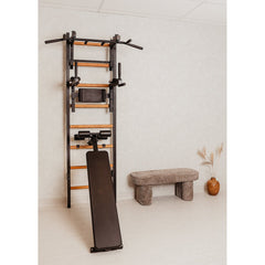 BenchK 233B Black Wall Bars