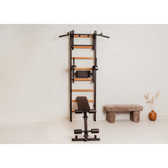 BenchK 233B Black Wall Bars