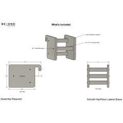 PSSE Hip Pelvic Block for Scoliosis Treatment