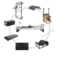 Align Pilates Rehab Studio Bundle, A8-Pro with Half Cadillac, Chair and Barrels, product view 1
