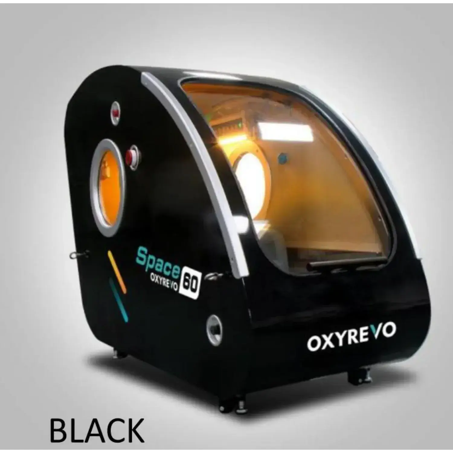 OxyRevo Space60 1.5 to 2.0ATA Hard Sitting Hyperbaric Chamber, view 12, RecovAthlete