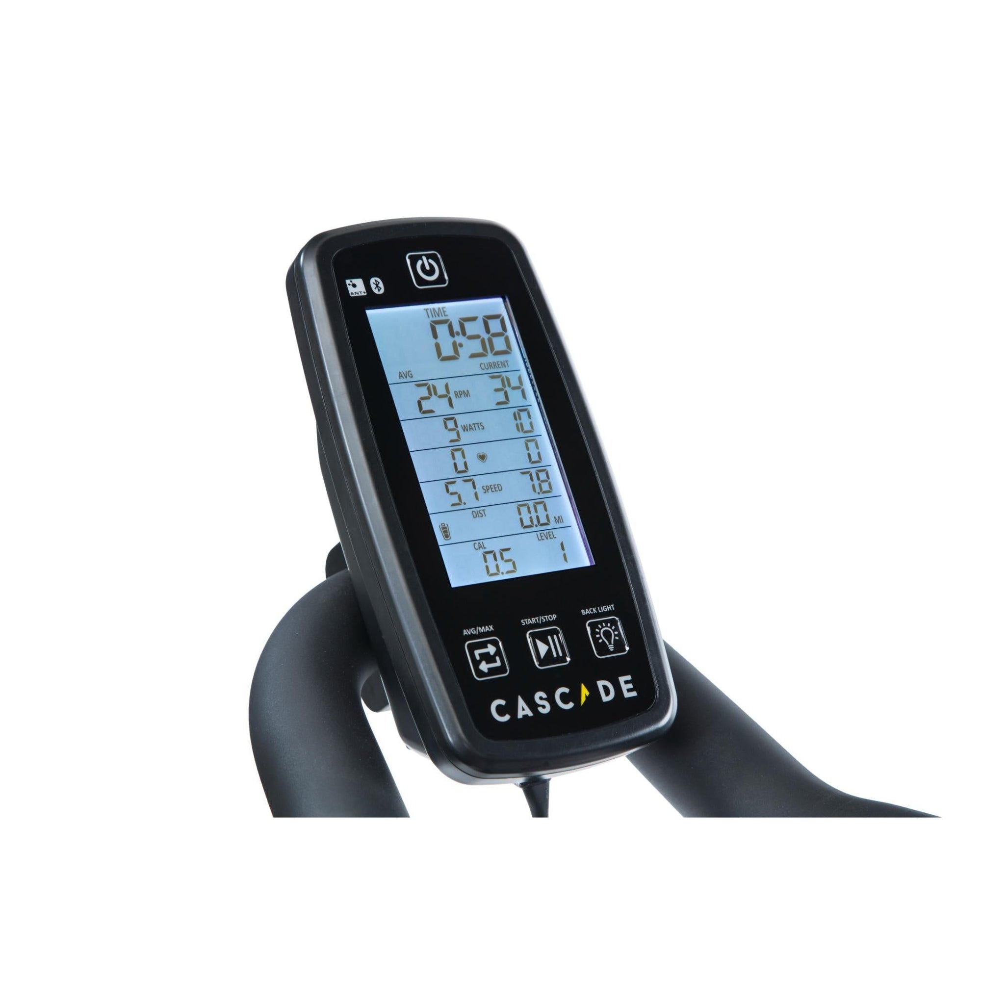 Cascade CMXPro Power Exercise Bike, view 3, RecovAthlete