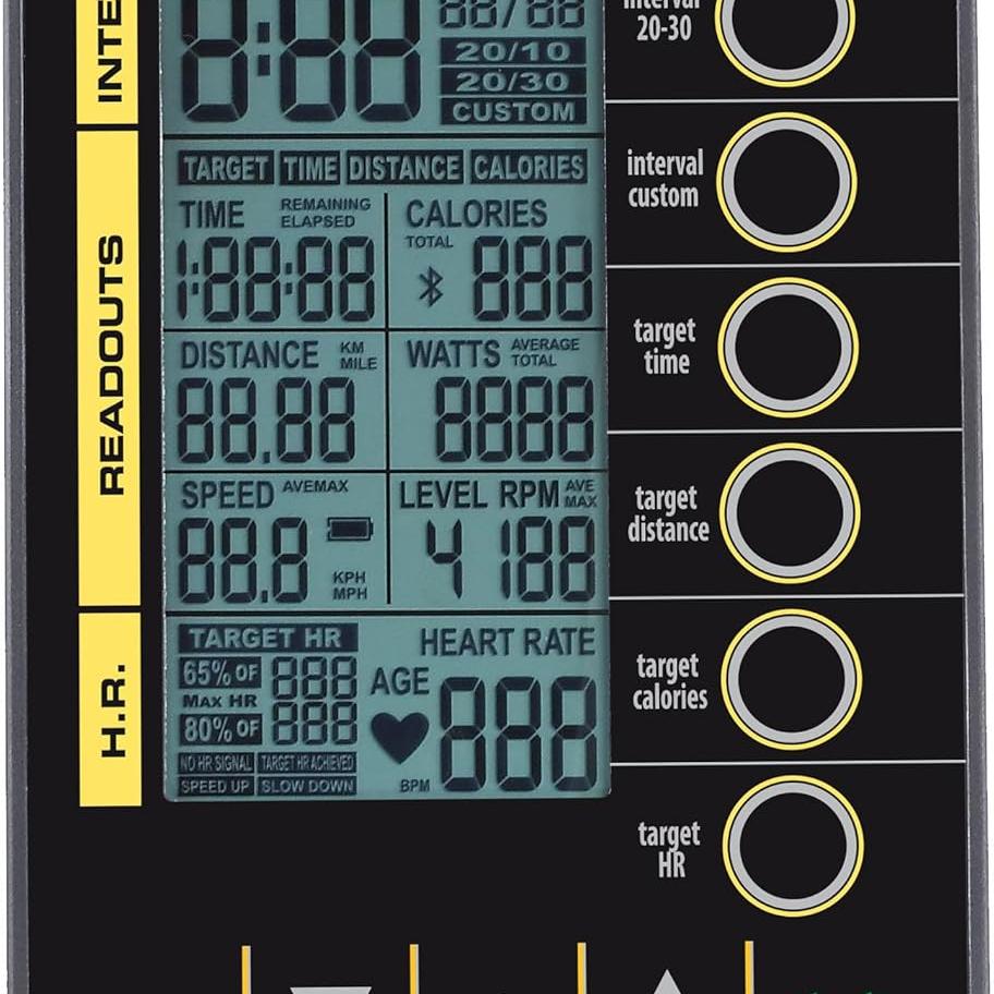 cascade ultra runner Console With Interval Porgrams