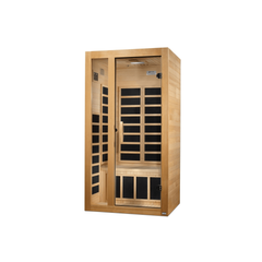 Dynamic Saunas Gracia 1-2 Person Low EMF FAR Infrared Sauna DYN-6119-01 - DYN-6119-01Dynamic SaunasInfrared SaunaRecovAthlete