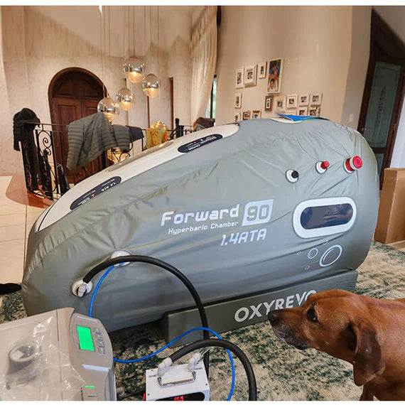 Portable, home-use friendly OxyRevo Forward 90 Chamber – RecovAthlete