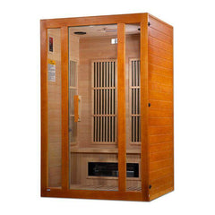 Maxxus Aspen 2-Person Low EMF FAR Infrared Sauna (Canadian Hemlock)