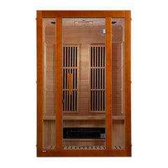 Maxxus Aspen 2-Person Low EMF FAR Infrared Sauna (Canadian Hemlock)