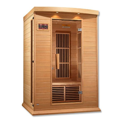 Maxxus 2-Person Low EMF FAR Infrared Sauna (Canadian Hemlock)