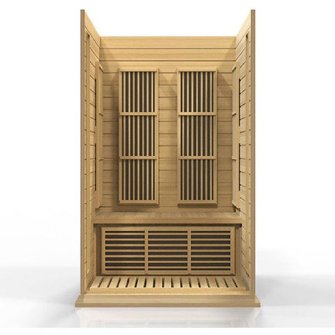 Maxxus 2-Person Low EMF FAR Infrared Sauna (Canadian Hemlock)