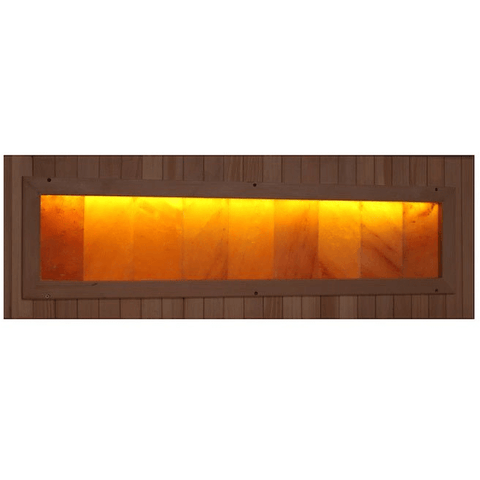 Golden Designs 6-Person Full Spectrum PureTech™ Near Zero EMF FAR Infrared Sauna with Himalayan Salt Bar (Canadian Hemlock) - GDI-8260-01Golden Designs Inc.SaunasRecovAthlete