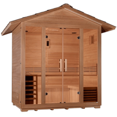 Golden Designs "Vorarlberg" 5 Person Traditional Outdoor Sauna - Canadian Hemlock - GDI-8105-01Golden Designs Inc.SaunasRecovAthlete