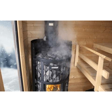 Harvia Legend 240 GreenFlame 15.9kW Wood Sauna Stove | WK200LD - WK200LDHarviaWood Burning Sauna HeatersRecovAthlete