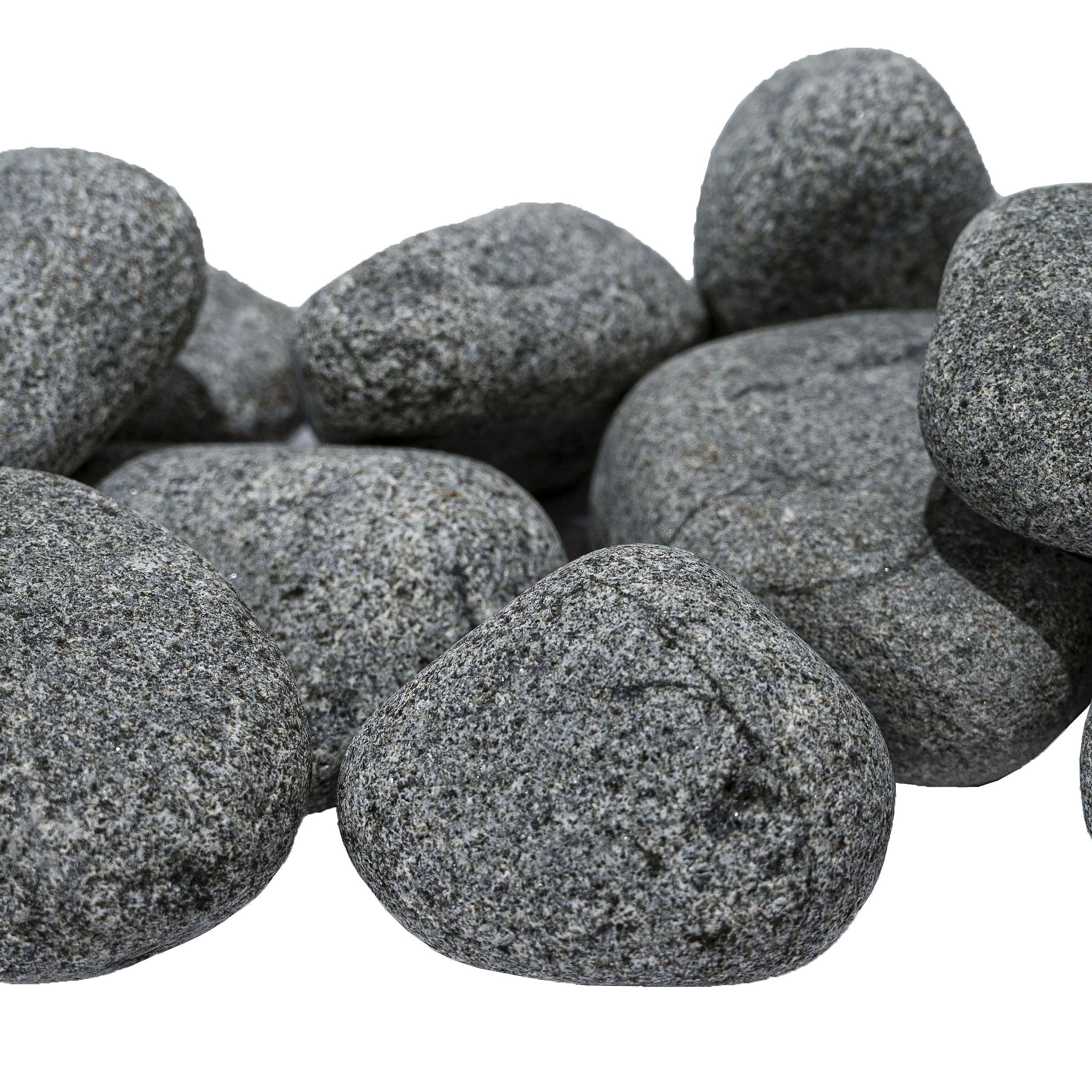 Harvia rounded olivine diabase sauna heater stones R-995 10 to 15 cm
