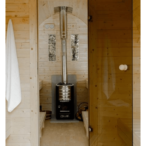Harvia Sauna Stove Chimney Kit-Black | WHP1500M - WHP1500MHarviaChimney KitRecovAthlete