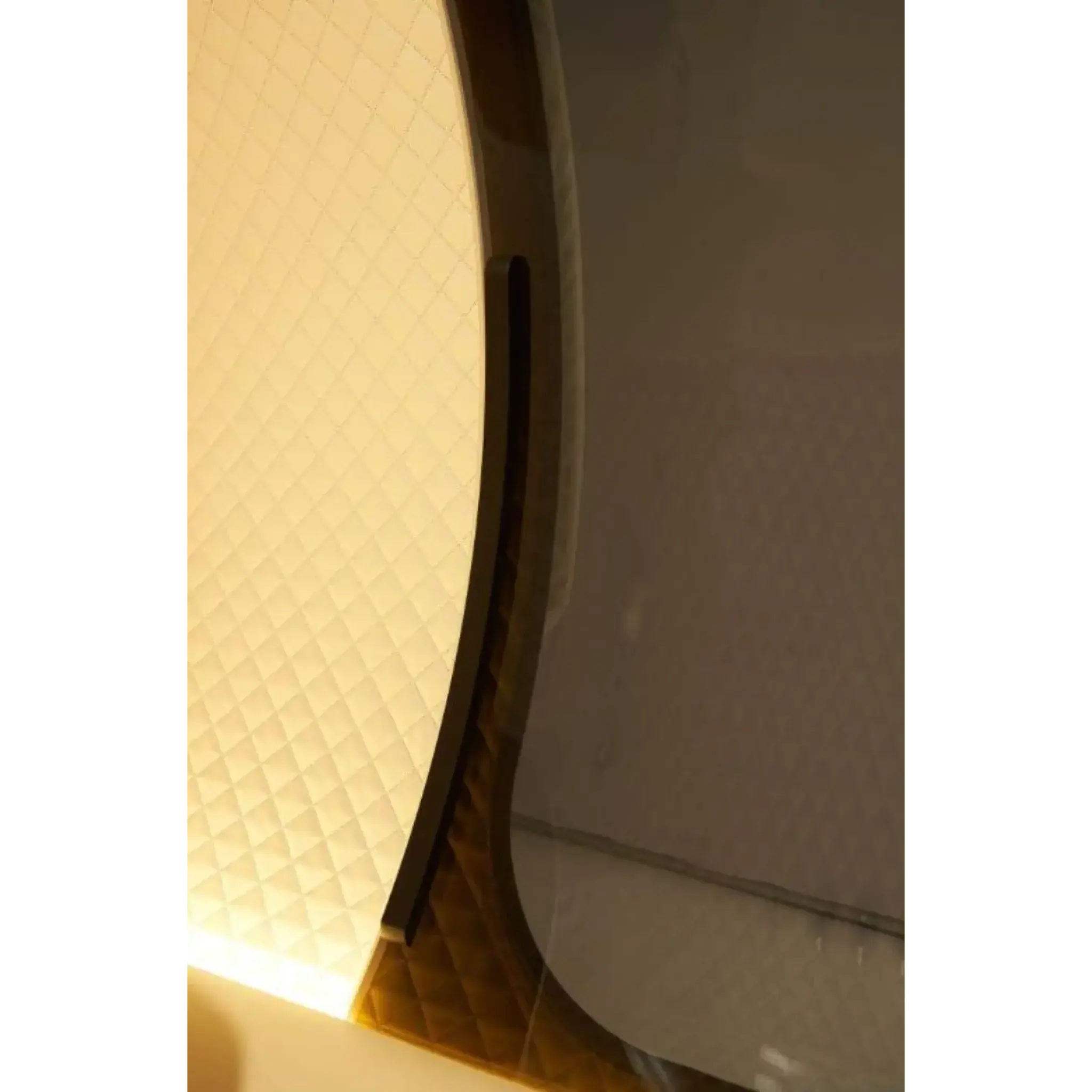 Close-up of the Macy-Pan Hyperbaric Oxygen Therapy Chamber interior design, showcasing elegant surface details.