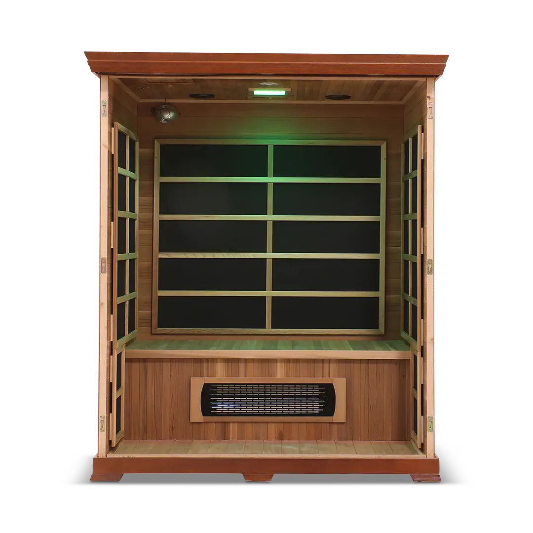 HealthSmart 3 Person Full Spectrum Infrared Sauna