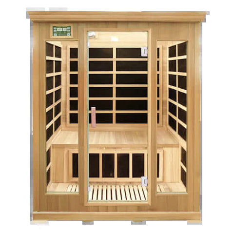 HealthSmart Infrared Sauna with 3 Person Capacity